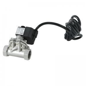 Stainless steel Solenoid Valve dual flowmeter