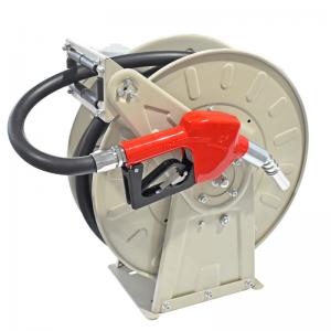 Diesel Hose Reel Retractable Spring Rewind Diesel Hose Reel with Fueling Nozzle