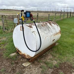 How to clean out a fuel transfer tank? 