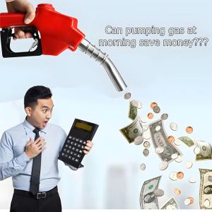 Can pumping gas at morning or night save money?