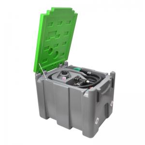 Portable 100 Gallon Diesel Tank With Pump Fuel Storage